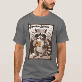 Camiseta Vintage Raccoon Mountain MisHead Outdoor Vibes
