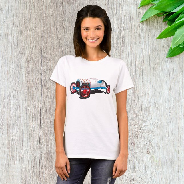 Camiseta Vintage Race Car Classic Auto (Criador carregado)