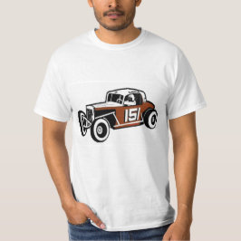 Camiseta Vintage Racecar de Stockwell do pintinho, Danbury