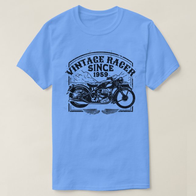 Camiseta Vintage Racer Desde 1959 (Frente do Design)