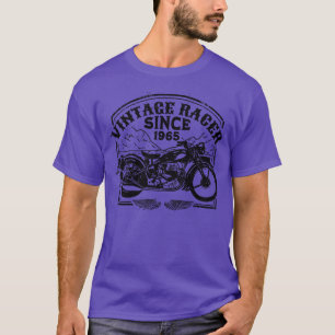 Camiseta Vintage Racer Desde 1965, Motorcyc