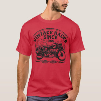 Camiseta Vintage Racer Desde 1965, Motorcyc