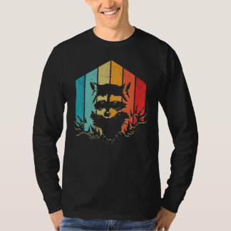 Camiseta Vintage Racoon