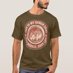 Camiseta Vintage Ramen Bowl Noodle Chopsticks Japoneses