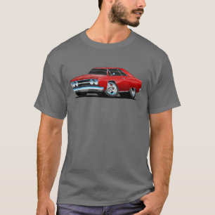 Camiseta Vintage Red Car Roadster Clássico