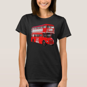 Camiseta Vintage Red Double Decker British Tour