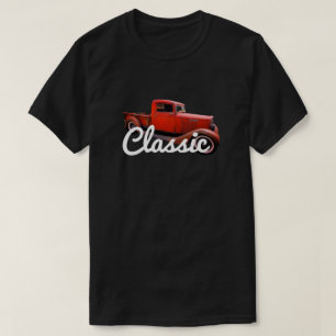 Camiseta Vintage Red Pickup Street Rod