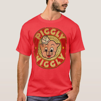 Camiseta Vintage Red Piggly Bolsa