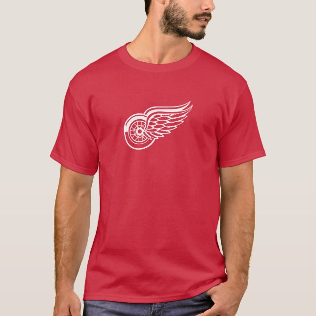 Camiseta Vintage Red-Wings T-Shirt (Frente)