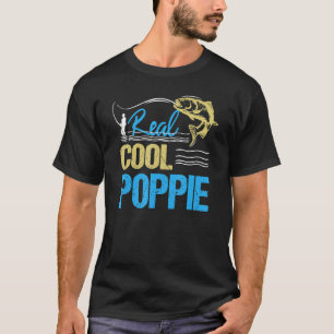 Camiseta Vintage Reel Legal Poppie Pai de pesca Avô Gordura
