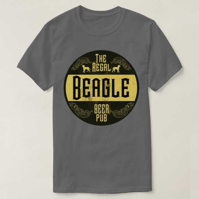 Camiseta Vintage Regal Beagle Pub (Frente do Design)