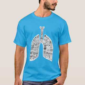 Camiseta Vintage Remédios respiratórios pulmonologia pulmon