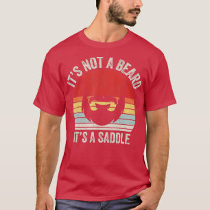 Camiseta Vintage Retrai Não É Uma Barba É Um Saddle