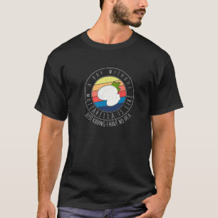Camiseta Vintage Retrai Um Dia Sem Maçãs Engraçados De Mozz
