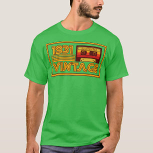 Camiseta Vintage Retro 1931 - Fita Cassete Masterpart