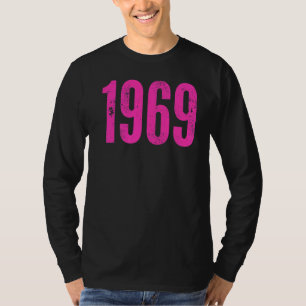 Camiseta Vintage Retro 1969 Distress Rock & Roll Music 3