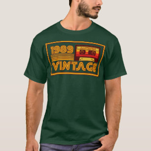 Camiseta Vintage Retro 1989 - Fita Cassete Masterpart