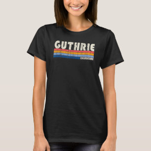 Camiseta Vintage Retro 70s 80s Style Hometown of Guthrie OK