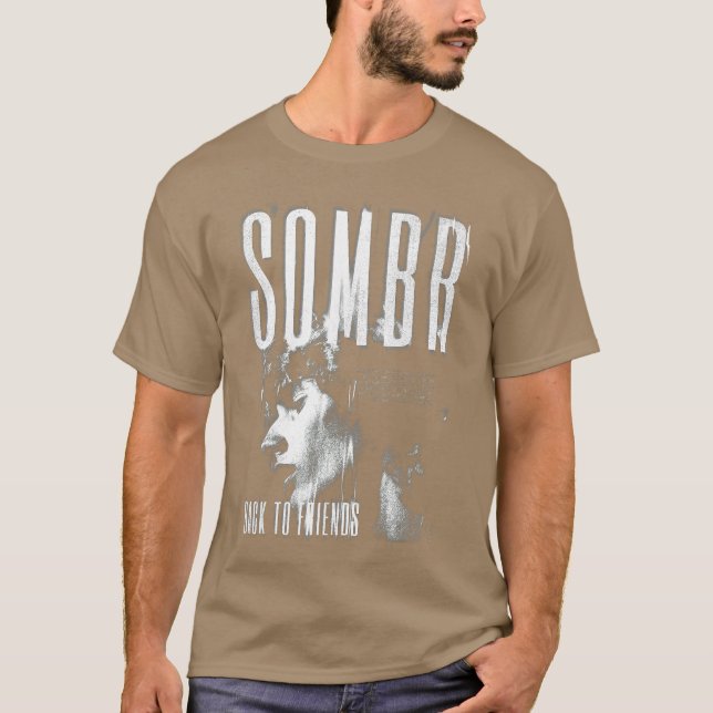 Camiseta Vintage Retro 90s Sombr (Frente)