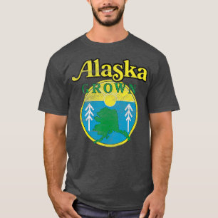 Camiseta Vintage Retro Alaska Grown