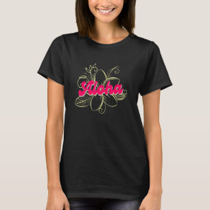 Camiseta Vintage Retro Aloha Graphic Bright Havaí 70s