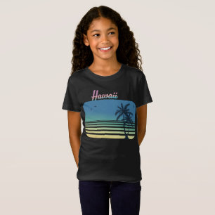 Camiseta Vintage Retro Aloha Havaiana - Férias de Praia no