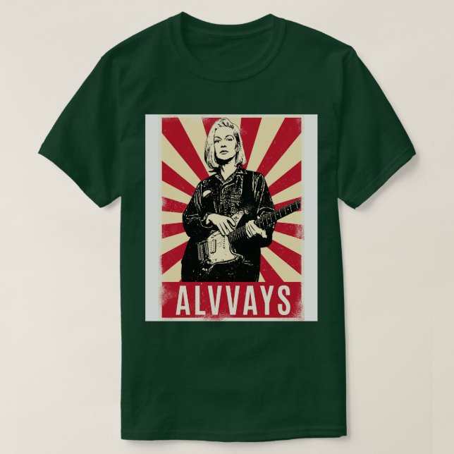 Camiseta Vintage Retro Alvays TSirt (Frente do Design)