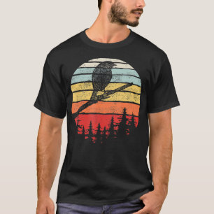 Camiseta Vintage Retro American Robin Bird