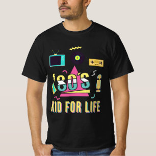 Camiseta Vintage Retro anos 80 Kid para Life 1980s Legal Ei