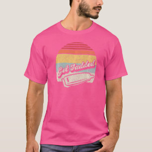 Camiseta Vintage Retro Barber Obtém Cabelo De Barber Trimme