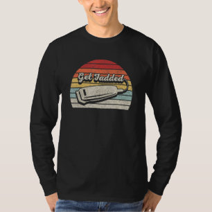 Camiseta Vintage Retro Barber Obtém Cabelo De Barber Trimme