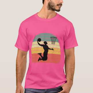 Camiseta Vintage Retro Basball Dunshirt Sunset Colorfu