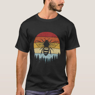 Camiseta Vintage Retro Bees Beekeeper Beekeeping