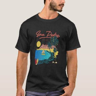 Camiseta Vintage Retro Belize San Pedro Caribe Beach Vac