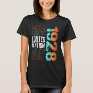 Camiseta Vintage Retro Birth Year 1928