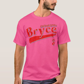 Camiseta Vintage Retro Bryce Baseball Filadélfia