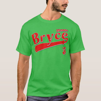 Camiseta Vintage Retro Bryce Beisebol Mondo