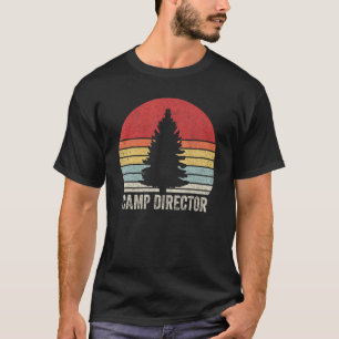 Camiseta Vintage Retro Camp Diretor Conselheiro do Campo Pi