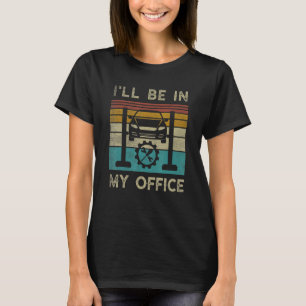 Camiseta Vintage Retro Car Mechanics Tee eu estarei na ga