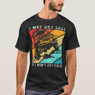 Camiseta Vintage Retro Car pode se perder, mas eu não vou p