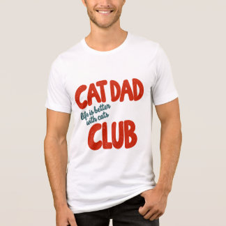 Camiseta Vintage Retro Cat Dad Club – A Vida é Mel