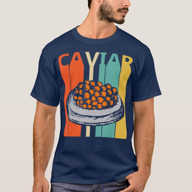 Camiseta Vintage Retro Caviar (Frente)