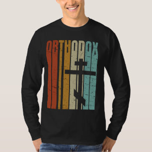 Camiseta Vintage Retro Christian Orthodox