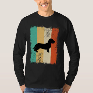 Camiseta Vintage Retro Dachshund Wirehaired