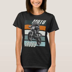 Camiseta Vintage Retro Dirtbike Motocross Mx