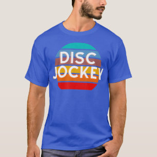 Camiseta Vintage Retro DJ Disk Jockey Music Lover Deejay