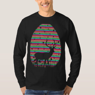 Camiseta Vintage Retro Easter Oveer Páscoa Domingo
