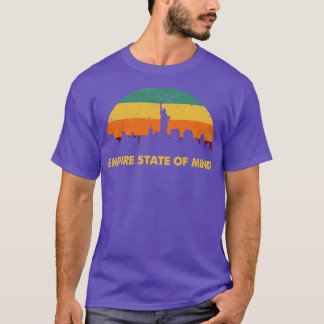 Camiseta Vintage Retro Empire State Of Mind Nova Iorque