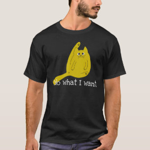 Camiseta Vintage Retro Eu Faço O Que Quero Com O Meu Gato N