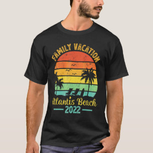 Camiseta Vintage Retro Family Vacation 2022 Austrália Atlan
